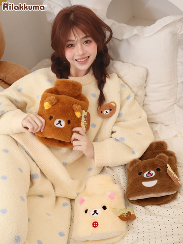 [キャラグッズ］リラックマ 正規品 注水式 湯たんぽ【PUKR08】