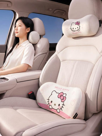 [サンリオ］カー用品 車グッズ 低反発 クッションセット 【JC9XA5】
