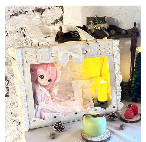 ［バッグ］1/4 1/6 BJD ドール用 痛バッグ ハンドバッグ【U7DBNY】