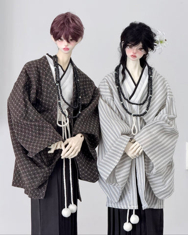 ［BJD服］70cm 1/4 ドール用 衣装セット【寂百合】