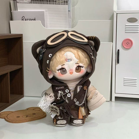 ［ぬい服］20cm 無属性 ぬいぐるみ用 お洋服【废土】