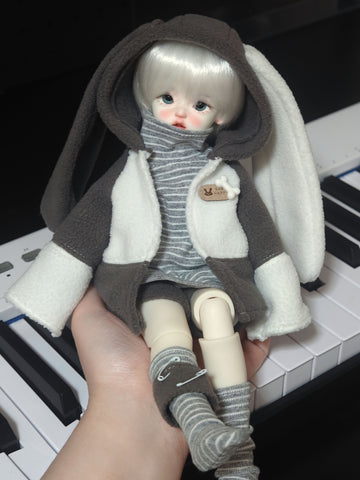 ［BJD服］1/4 1/5 1/6 ドール用 衣装セット【北极兔】