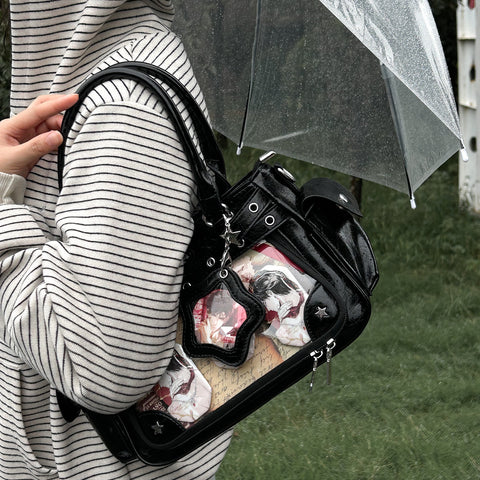 ［バッグ］痛バッグ 2way ショルダーバッグ Lサイズ【0ATGVM】