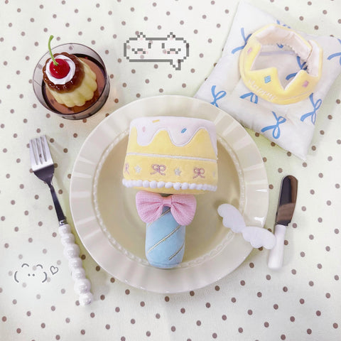 ［ぬい服］10cm 無属性 ぬいぐるみ用 お洋服【蛋糕】