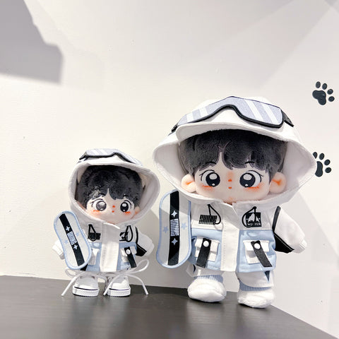 ［ぬい服］10/15/20cm 無属性 ぬいぐるみ用 お洋服【滑雪服】