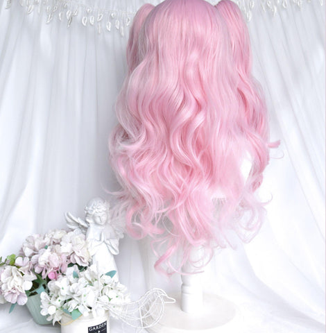 ［ウィッグ］ゴスロリ ツインテール 巻き髪【桃夭】