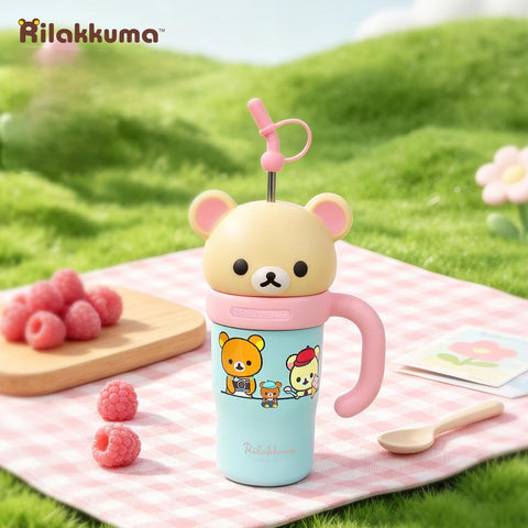［キャラグッズ］リラックマ 正規品 ボトル 保温保冷 830ml【IKUO5W】