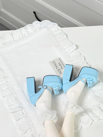 【11月25日予約締切】［BJD服］1/3 1/4 ドール用 シューズ 靴 パンプス【80SZ6O】