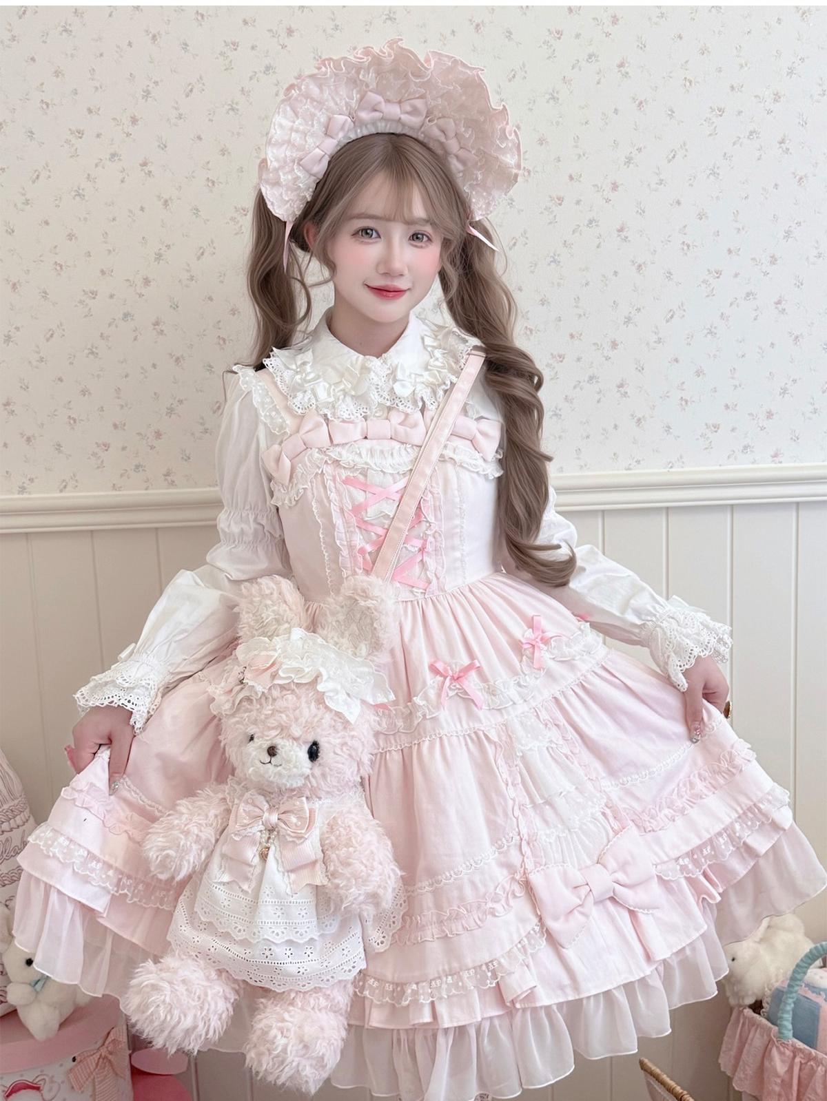 レア♡ロリータ♡ピンク♡姫♡リズリサ キャミソール♡ハローキティ♡ちいかわ♡ ねこくみゃちゃんからのPresent Ribbon | BABY, THE STARS SHINE