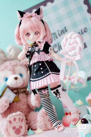 ［BJD服］1/4 ドール用 衣装セット【小桃】