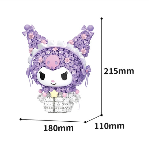 ［サンリオ］マイメロディ＆クロミ ブロック おもちゃ【NLST1G】