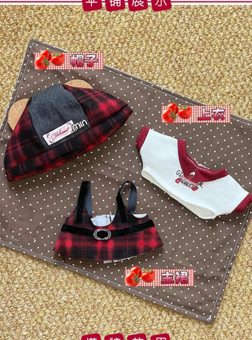 ［ぬい服］20cm 無属性 ぬいぐるみ用 お洋服【巧克力】