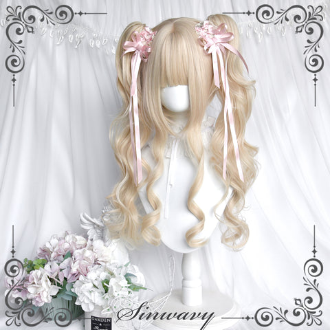 ［ウィッグ］ゴスロリ ツインテール 巻き髪【庆典师】