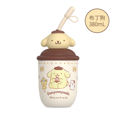 ［サンリオ］ポムポムプリン 正規品 ボトル タンブラー 保温保冷 全6種【ZZ7UBQ】