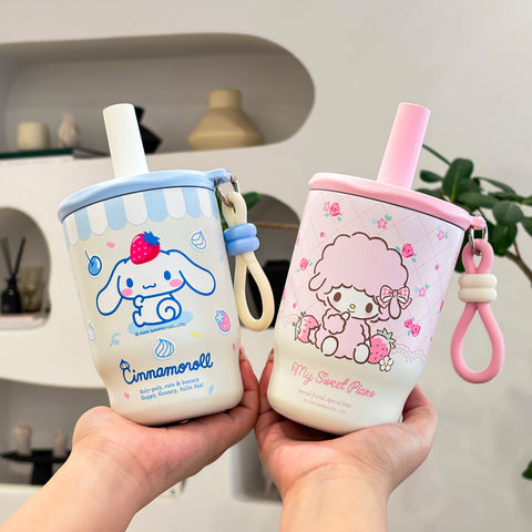 ［サンリオ］正規品 ボトル 保温保冷 450ml 全4種【DI8ODS】