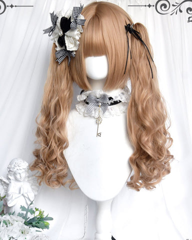 ［ウィッグ］ゴスロリ ツインテール 巻き髪【狂想星】