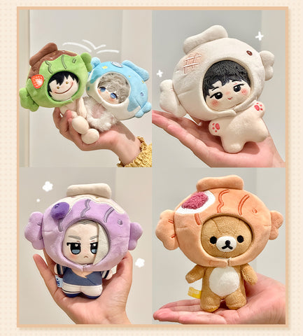 ［ぬい服］10cm 無属性 ぬいぐるみ用 お洋服【鲷鱼烧】