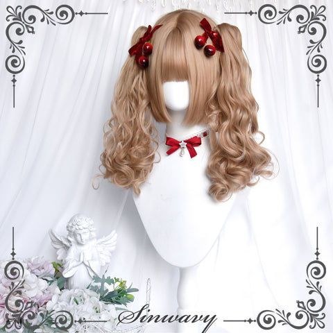 ［ウィッグ］ゴスロリ ツインテール 巻き髪【魔女】