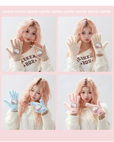 [サンリオ］正規品 ハローキティ 防寒手袋【S8IM5C】