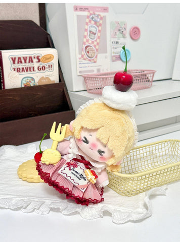 ［ぬい服］10cm 無属性 ぬいぐるみ用 お洋服【樱桃】