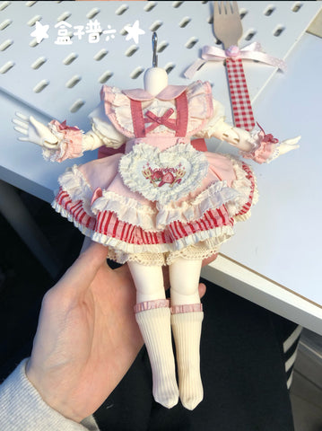［BJD服］1/6ドール用 衣装セット【莓果】