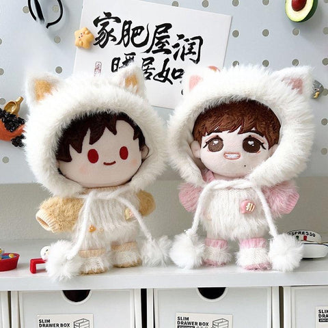 ［ぬい服］10/15/20cm 無属性 ぬいぐるみ用 お洋服【毛绒绒】