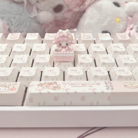 ［サンリオ］マイメロディ＆ピアノ キーキャップ【YKY21H】