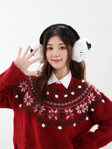 [サンリオ］正規品 ハローキティ 防寒 イヤーマフ 全3種【8QIMKA】