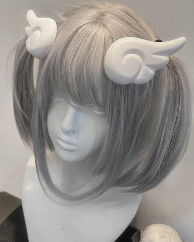 ［ファッション］天使の羽 サブカル ヘアピン【8FMD2M】