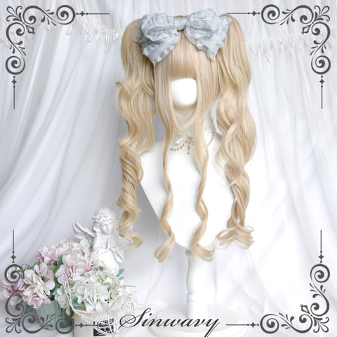 ［ウィッグ］ゴスロリ ツインテール 巻き髪【庆典师】