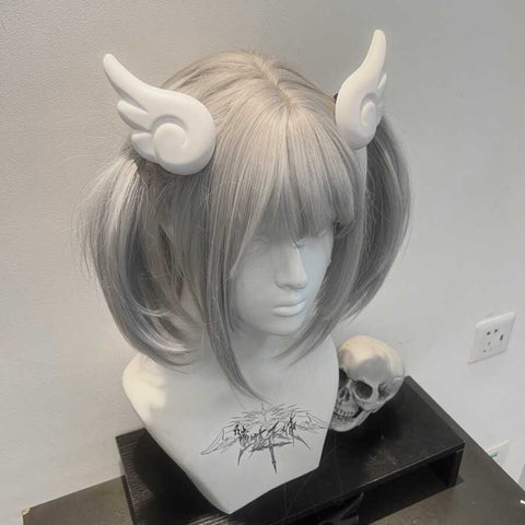 ［ファッション］天使の羽 サブカル ヘアピン【8FMD2M】