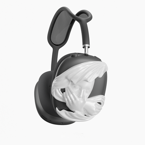 ［Airpods Max］天使の仮面デザインアクセサリー【HME463】