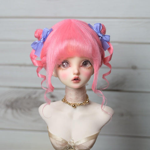 ［BJD小物］1/3 1/4 1/6 1/8 1/12 ドール用ウィッグ【9GSCZ7】