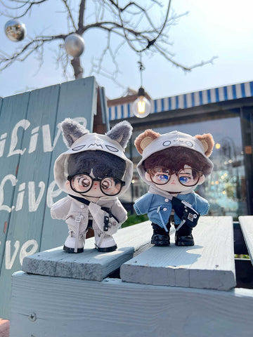 ［ぬい服］10/15/20cm 無属性 ぬいぐるみ用 お洋服【凶凶狼】