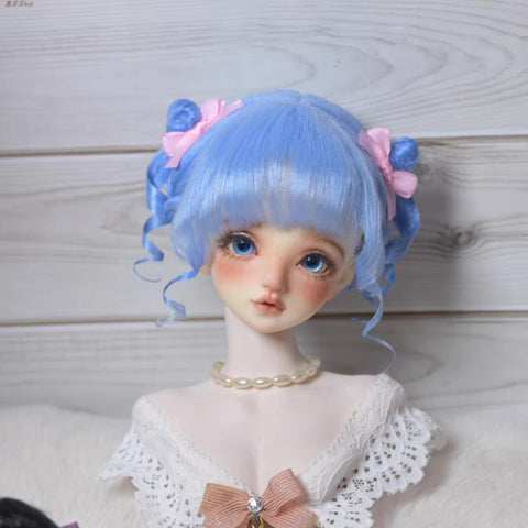 ［BJD小物］1/3 1/4 1/6 1/8 1/12 ドール用ウィッグ【9GSCZ7】