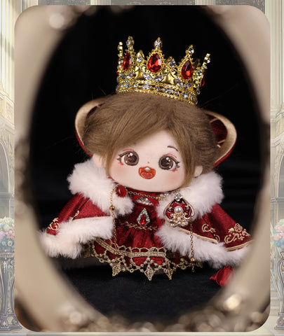 ［ぬい服］10cm 無属性 ぬいぐるみ用 お洋服【女王】