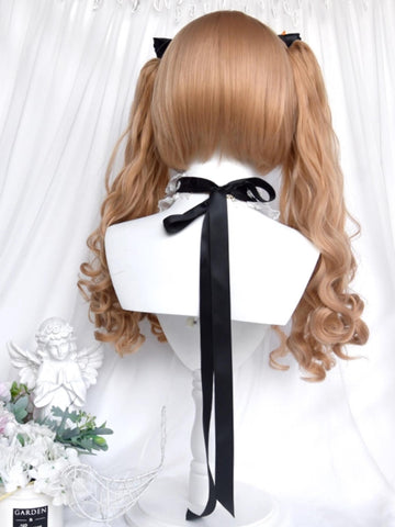［ウィッグ］ゴスロリ ツインテール 巻き髪【狂想星】