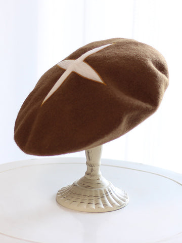 ［ファッション］椎茸 ベレー帽【FW139X】