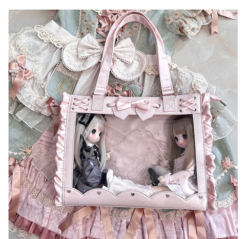 ［バッグ］1/4 1/6 BJD ドール用 痛バッグ ハンドバッグ【U7DBNY】