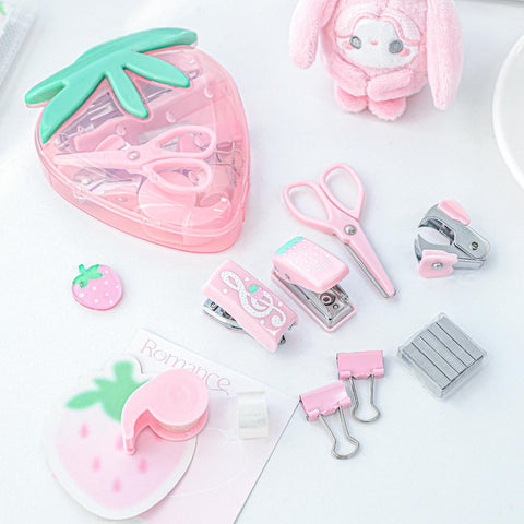 ［推し活グッズ］オリジナル 苺文房具セット【X6CV2Y】