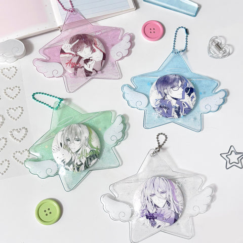 ［推し活グッズ］PVC 缶バッジカバー【HUXYAB】