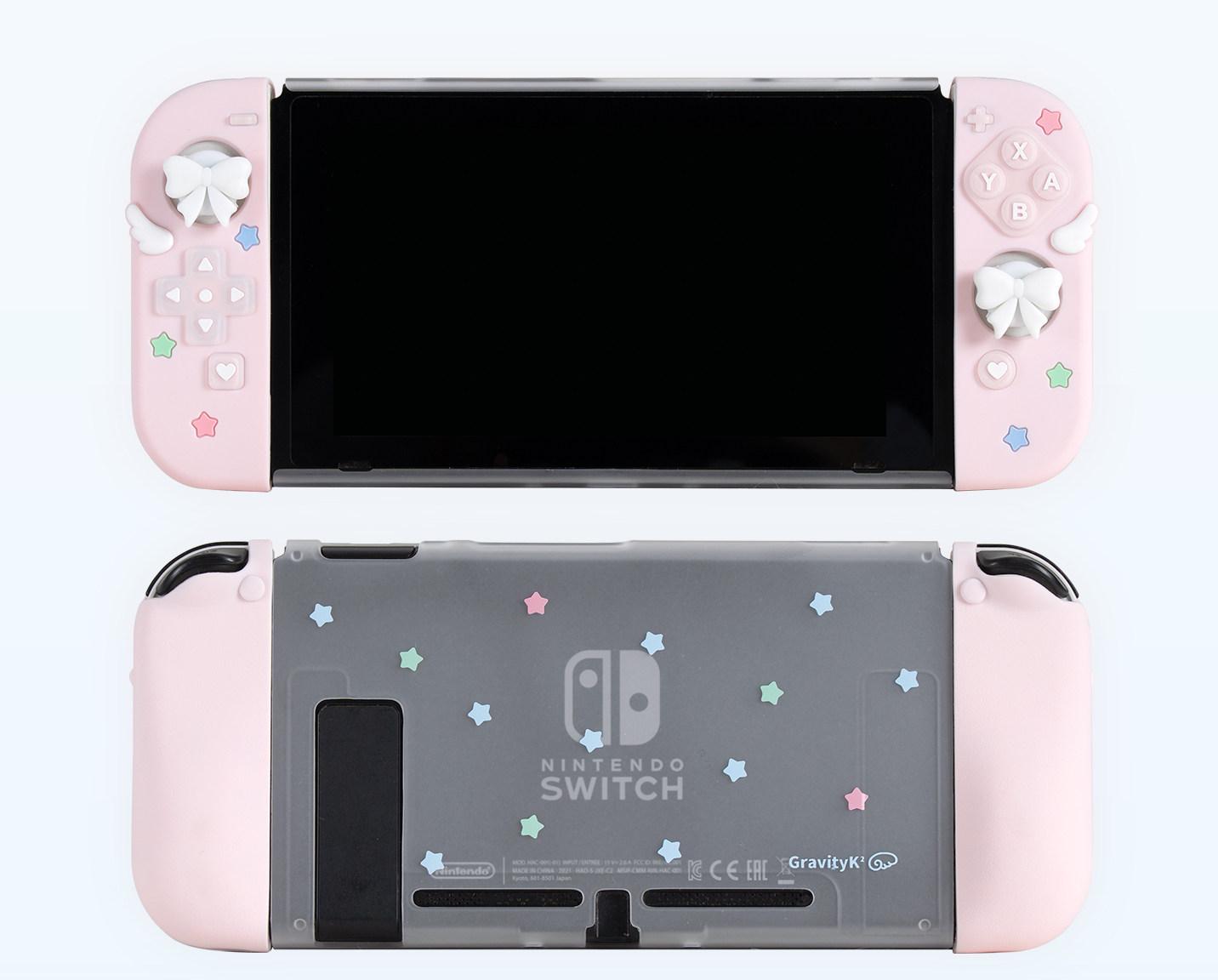 Nintendo Switch グレー　本体・付属品・ピンクカバーケース付き switch］switch/switch2/oled スイッチ カバー【TTIXRZ】 – candymoon