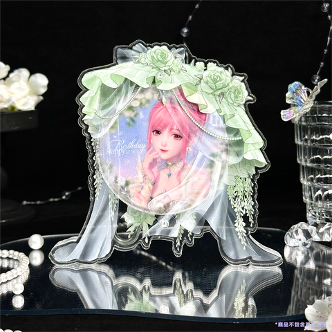 ［推し活グッズ］缶バッジ アクリルフレーム 58~75mm【IM12K6】