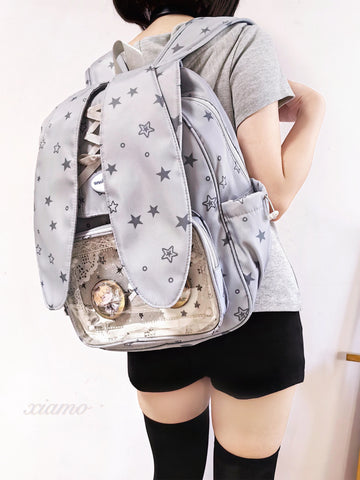 ［バッグ］痛バッグ  ウサ耳 2way リュック【203IU3】