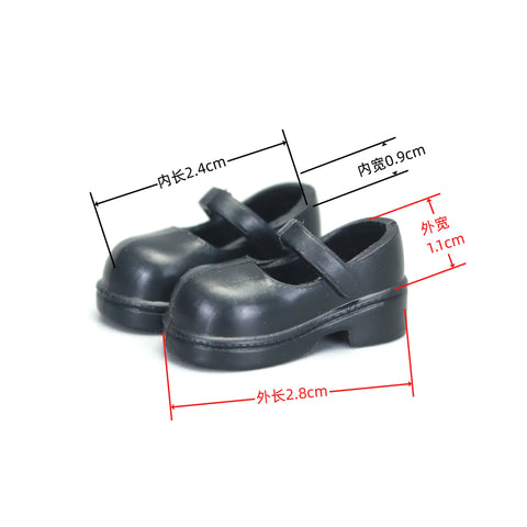 ［BJD服］ob11 1/12 ドール用 シューズ 靴 パンプス ローファー【V2R6O5】