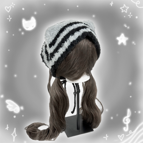 ［ファッション］サブカル 猫耳 ニット 帽子【2YT1CO】