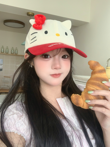 ［サンリオ］正規品 ハローキティ キャップ【CUKEES】