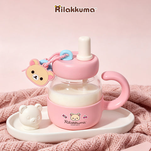 ［キャラグッズ］リラックマ 正規品 ボトル ガラス 780ml【QT1W59】