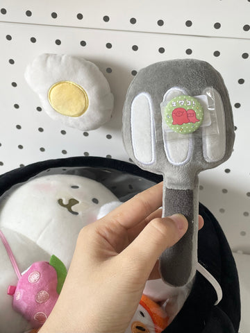 ［バッグ］10/20cm ぬいぐるみ用 フライパン 痛バッグ【3EY5BX】