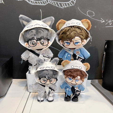 ［ぬい服］10/15/20cm 無属性 ぬいぐるみ用 お洋服【凶凶狼】